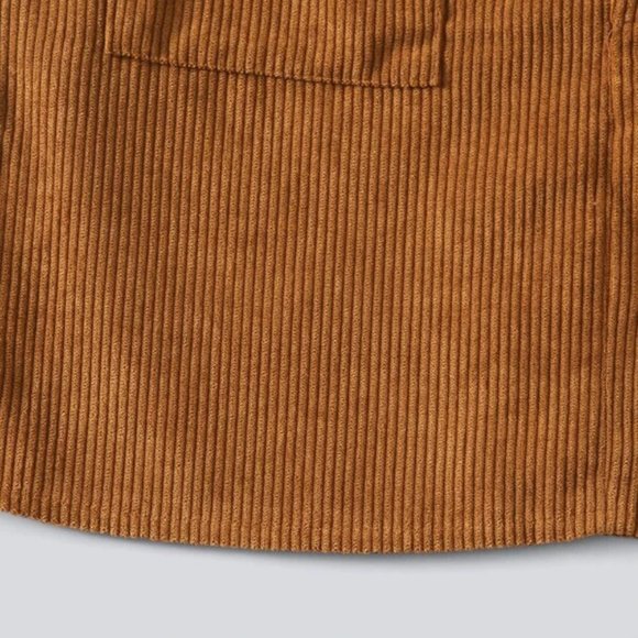 Six Eight Ten Brown Corduroy Mini Skirt - Picture 6 of 8